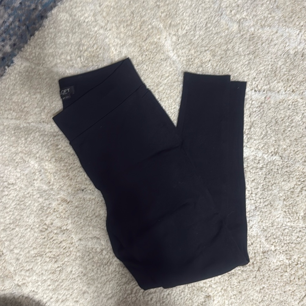 LOFT ponte legging black size XS petite